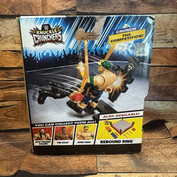 WWE Roman Reigns Knuckle Crunchers Wrestling Action Figure Mattel Kendo Sticks - Picture 2 of 7